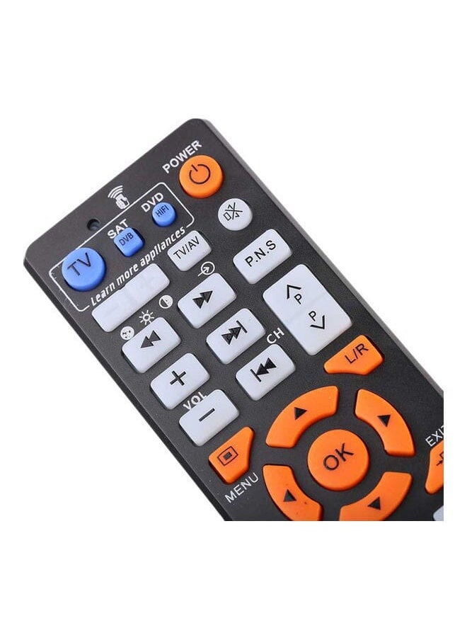 Zaboon - L336 Universal TV DVD Smart IR Learning Remote Controller with Copy Function Black - Image 1
