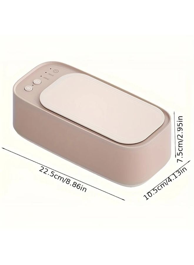 Dark Green Portable 360 Deep Cleaning Machine Rechargeable High Frequency Vibration Multi Purpose Cleaner For Jewelry Glasses Watches - Image 3