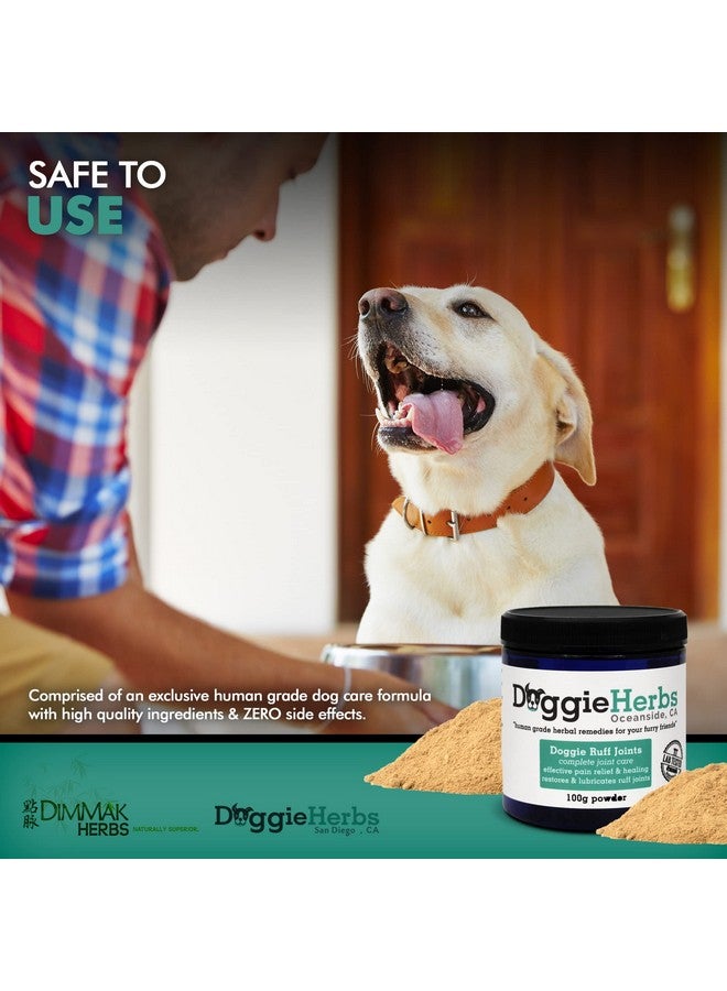 dimmak herbs Complete Joint Care for Dogs w Glucosamine, MSM & Chondroitin | Human Grade Dog Supplement - 100g by Doggie Herbs - Image 5