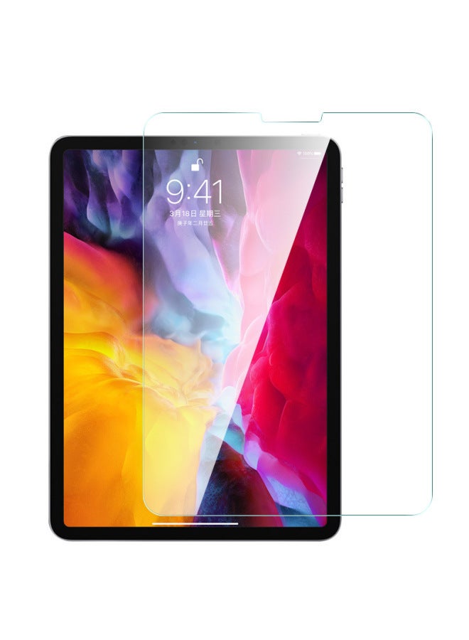 Suitable For IPad9.7 Tempered Film Pro12.9 Apple Air3/2Mini5 4 Flat 10.5 Film 11 Inch 10-Color: HD Large Arc Edge AR Transparent-Dimensions:iPad Pro 2018 Edition Full Screen (11 Inches) - Image 4
