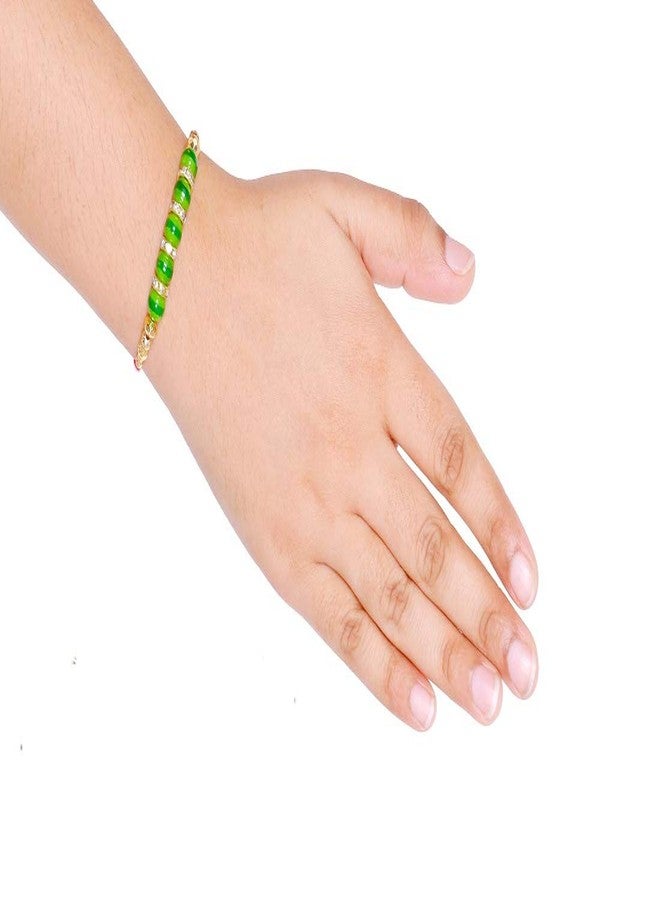 Suninow Designer Independence Day Rakhi for Brother and BHABHI Combo - Image 5