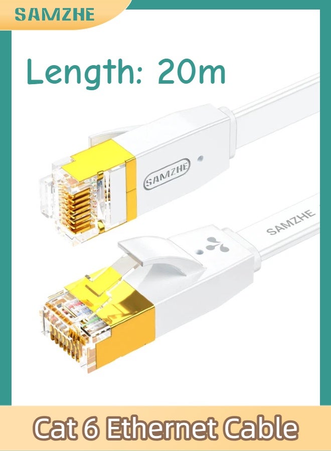 samzhe Samzhe 20m CAT6 Ethernet Cable Connection Type: Ethernet Cable