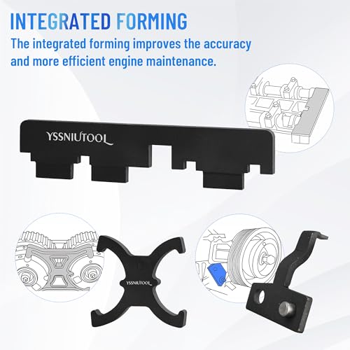 YSSNIUTOOL Engine Timing Tool Kit, Crankshaft and Camshaft Timing Belt Locking Alignment Tool Set Compatible with Ford Focus Escape Transit Volvo S60 S80 V60 V70 More for 1.5L 1.6L VCT Engines - Image 3