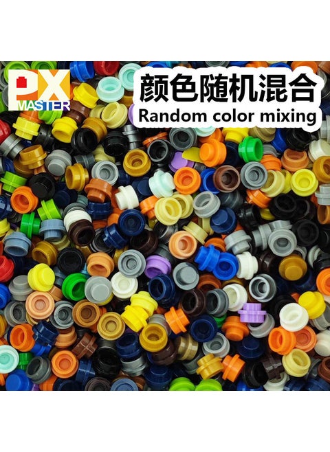 Compatible Lego 4073 DIY Pixel 1x1 Building Blocks Random color mixing (50g)