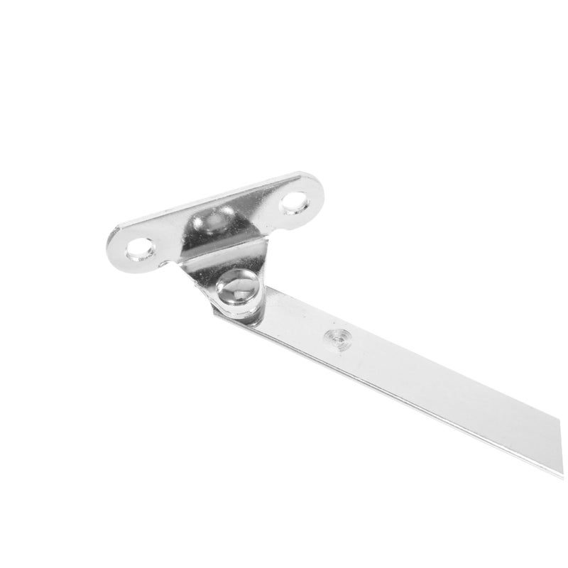 2 Pack Hidden Cabinet Hinges Drop Front Desk Support Rods Easy Install for Kitchen Bathroom Closet - Image 4