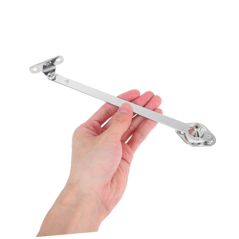 2 Pack Hidden Cabinet Hinges Drop Front Desk Support Rods Easy Install for Kitchen Bathroom Closet - Image 5