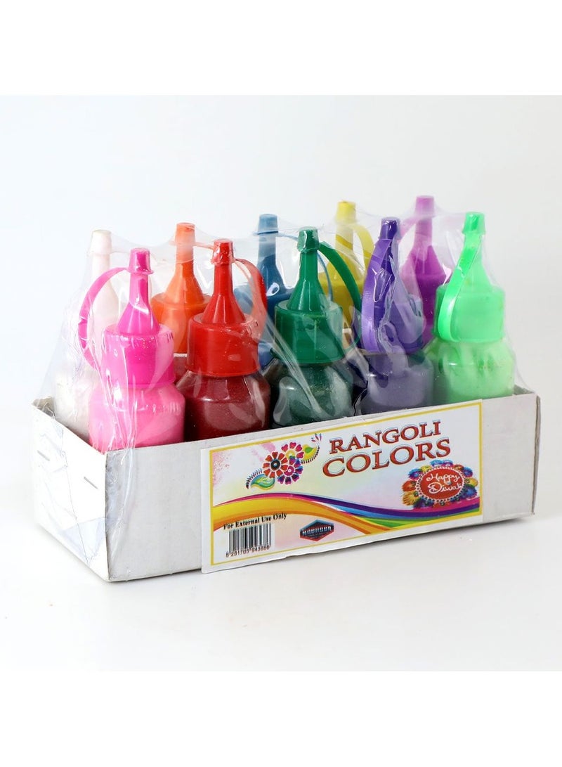 مجموعة متنوعة من ألوان الرانغولي