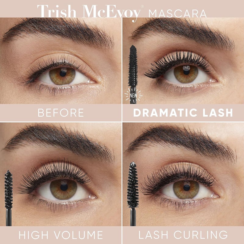 Trish McEvoy High Volume Mascara - Jet Black, 0.18oz (5g) - Image 4