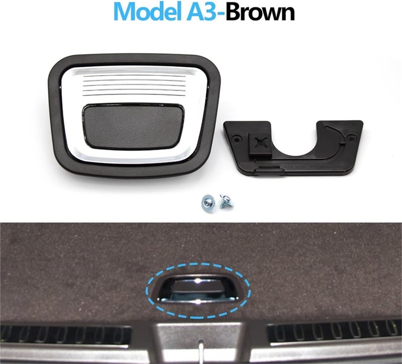 DEMULAX Car Rear Trunk Mat Handle for Mercedes - Image 2