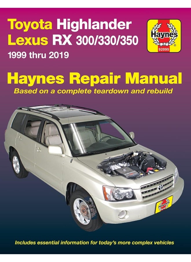 Toyota HighLander (2001-2019) & Lexus RX 300/330/350 (1999-2019) (USA): 1999-2014  - Image 2