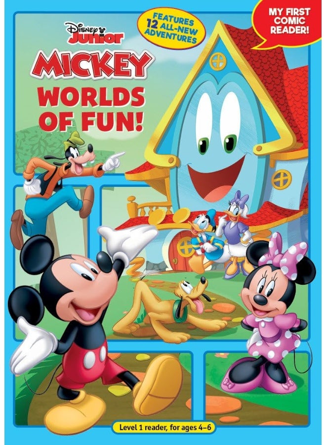 Mickey Mouse Funhouse: Worlds of Fun!: My First Comic Reader! - Image 1