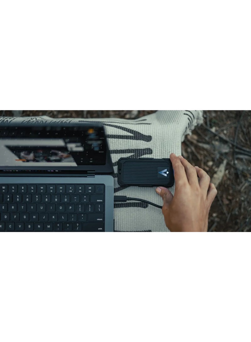 Exascend Explorer 2 TB Portable SSD - Up to 1700MB/s - USB-C, USB 3.2 Gen 2 , IP67,20Gbps - Image 5
