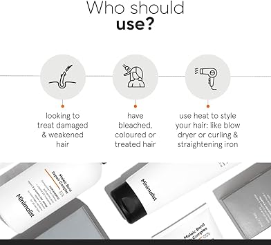 Minimalist Maleic Bond Repair Complex 35 Hair Shampoo with Ceramide Coconut oil Betaine For Damaged Frizzy Hair For Women Men For All Hair Types 250 ml - Image 4