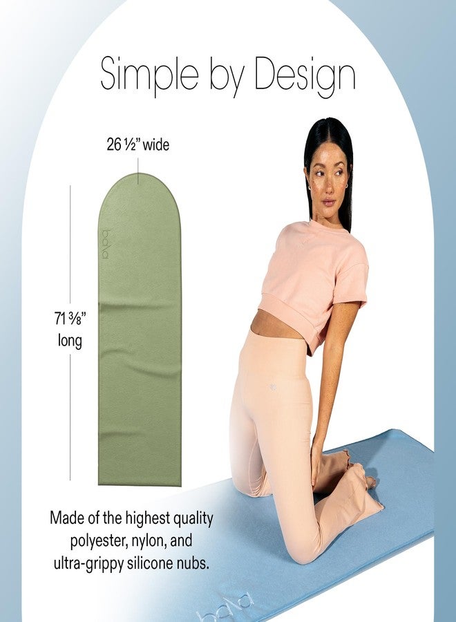 Bala Play Mat Yoga Towel (Sage) - Image 4