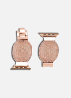 Haute Sauce Solid Stainless Steel Apple Watch Strap For Women | 38mm/40mm/41mm  - Image 4