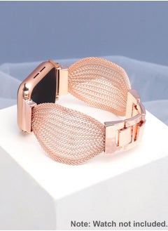 Haute Sauce Solid Stainless Steel Apple Watch Strap For Women | 38mm/40mm/41mm  - Image 2