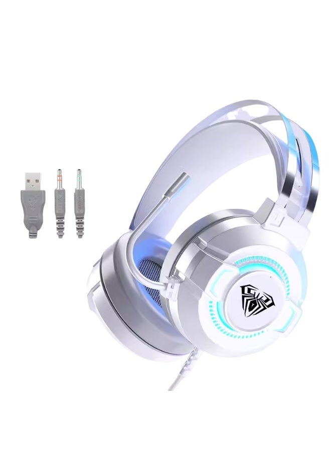 KUYING New Noise Cancelling Wired Gaming Headset For Esports Games 