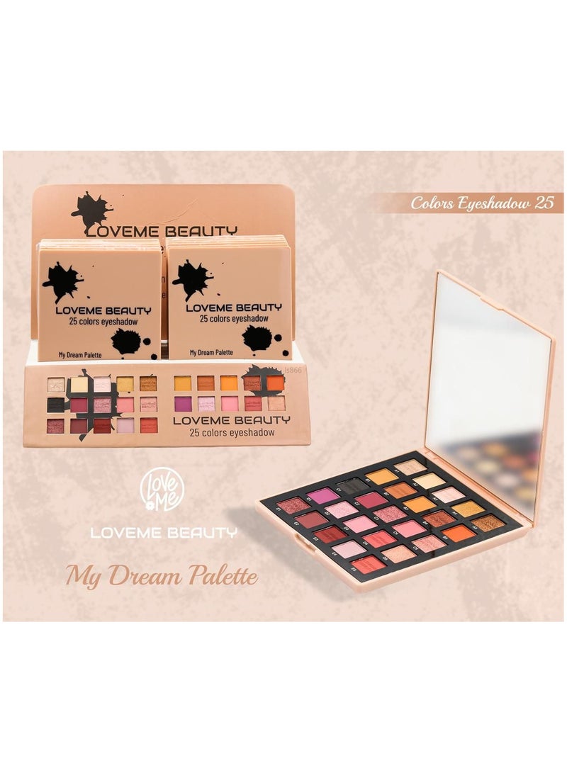 لوف مي لوحة ظلال عيون ملونة 25 - Image 2