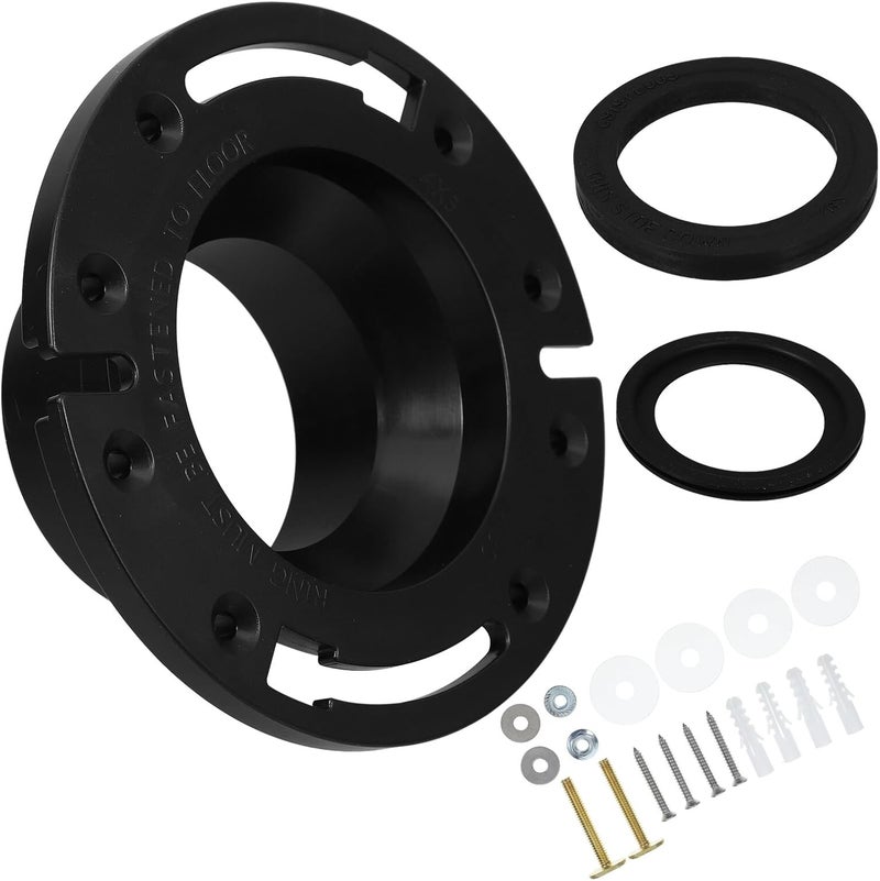 Yardwe Rv Toilet Seal Ring and Valve Kit Replacement Set for Camper and Motorhome Toilets Compatible with 300 310 320 Models Sturdy Gasket Seal for Rv Repair and Maintenance - Image 1
