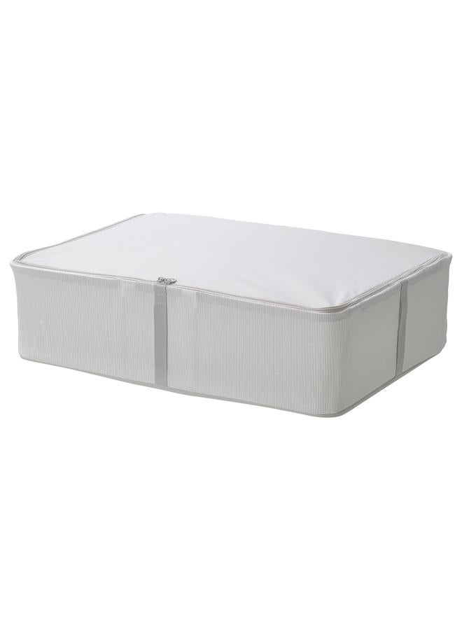 erorex Storage Case, Fabric Striped/White/Grey, 69X51X19 Cm - Image 1