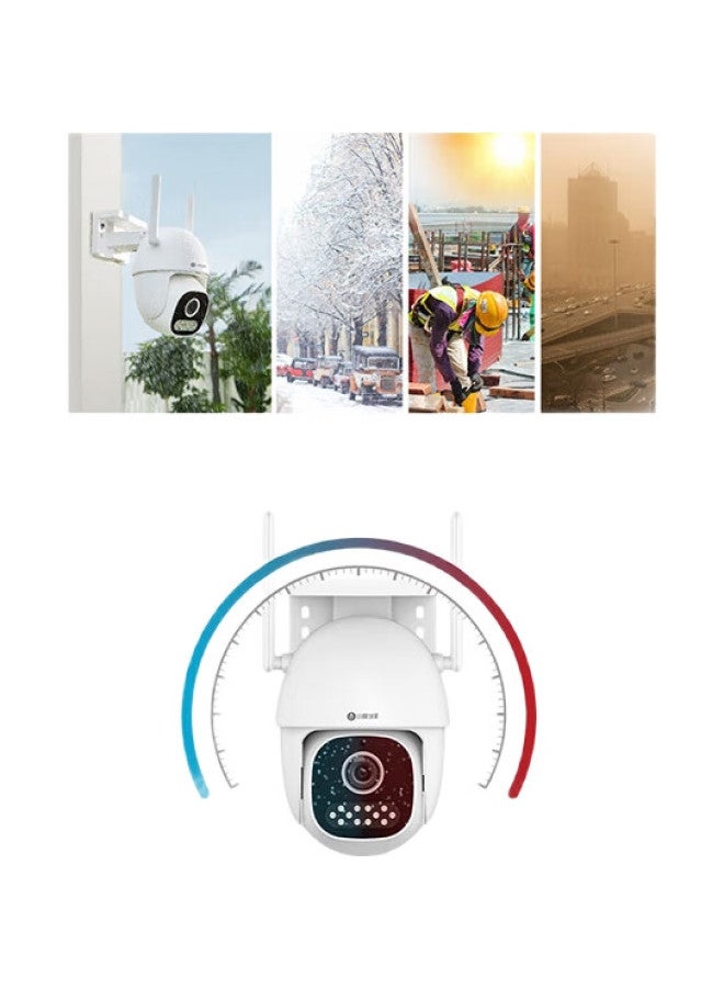 Huawei Smart Selection كاميرا واي فاي خارجية 2K من هواوي سمارت سليكشن، 3 مليون بكسل، كاميرا مراقبة، تغطية 360 درجة، رؤية ليلية، عرض بانورامي، مقاومة للماء، عالية الدقة، صوت ثنائي الاتجاه، وصول عن بُعد عبر الهاتف المحمول - Image 3