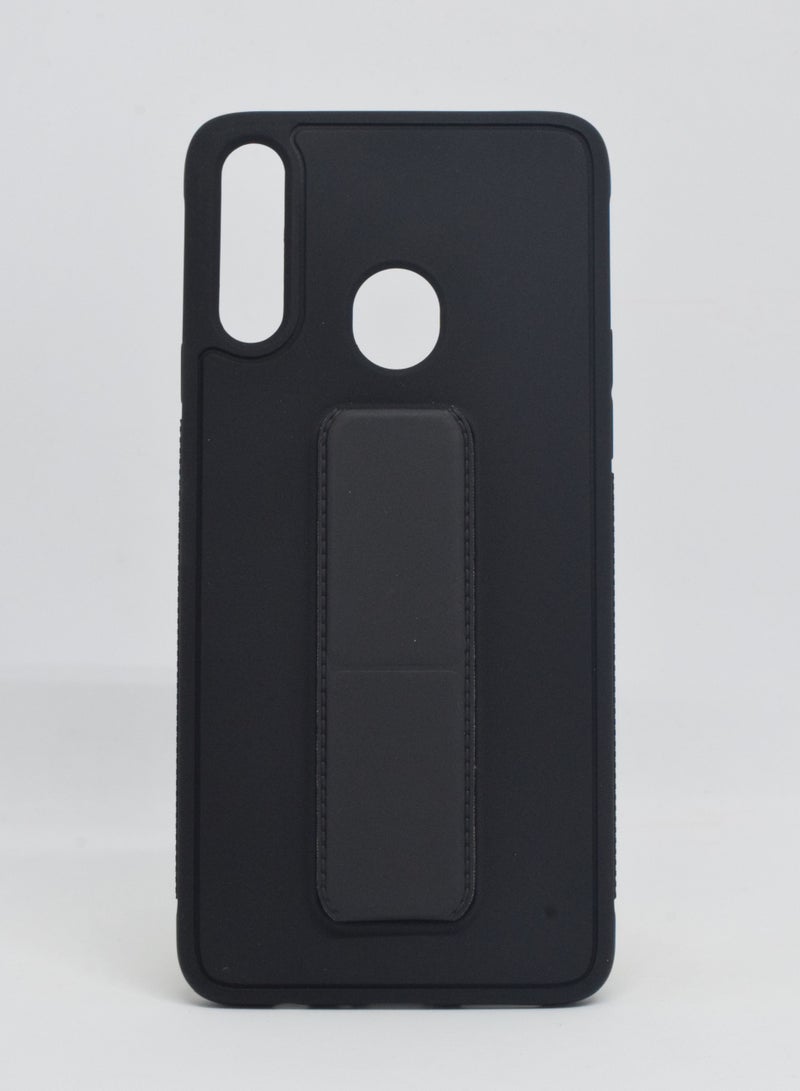 BORTONY Protective Case Cover With Finger Grip Stand For Samsung A20S - Image 1