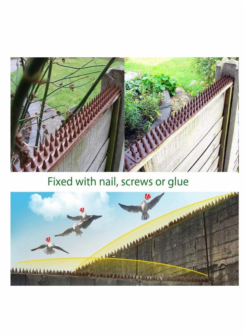 KASTWAVE Fence Wall Spikes Garden Security Intruder Bird Cat Repellent Burglar Anti Climb (12pcs)  - Image 5