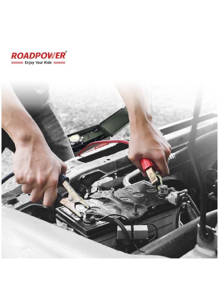 K POWER High Power Safety 1200 Peak Amp Portable Car Jump Starter With 260PSI Air Compressor KP-PS-4500  - Image 5