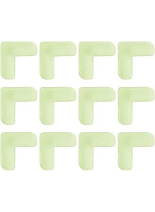 Baby Safety Table Edge Bumpers 12 Pack Soft Cushioned Corner Protectors For Home And Nursery - Image 1