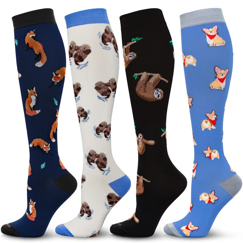 LEVSOX Compression Socks Women and Men, 20-30mmHg, Best for Nurses, Travel, Pregnancy - Image 1