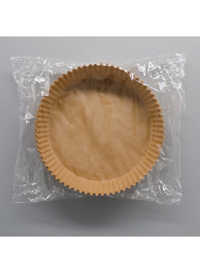 Air Fryer Paper Special Paper Customized Air Fryer Special Paper Plate Food Grade Air Fryer Paper-Color:White-Specifications:Round 23cm +4.5cm Self-adhesive Bag 30  - Image 1