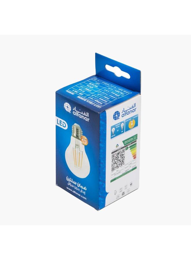 Lumos Led Filament Bulb E27 4.5W 470 Lumen Warm White - Image 1