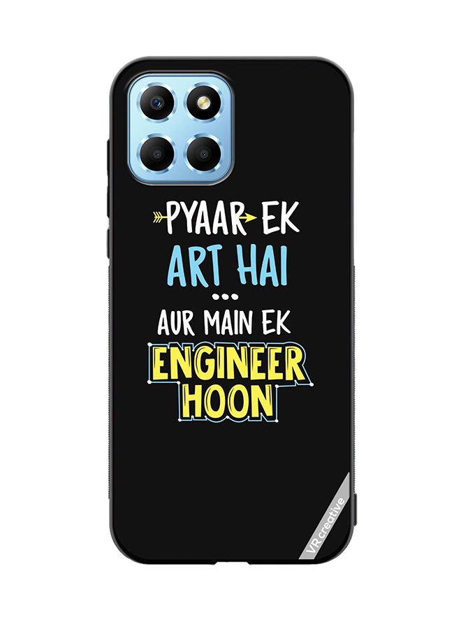 VR CREATIVE Protective Case Cover For Honor X8 5G Pyaar Ek Art Hai Design Multicolour - Image 1