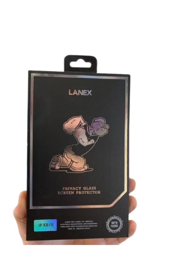 LANEX Lanx Privacy Screen Protector for iPhone 14 Pro MAX , 6.7 inch - Image 1