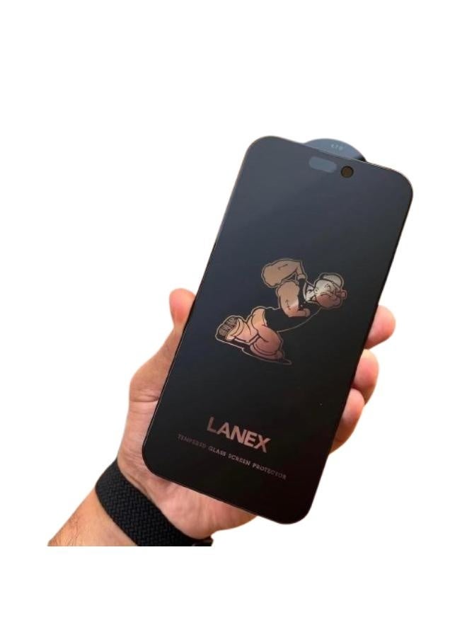 LANEX Lanx Privacy Screen Protector for iPhone 14 Pro MAX , 6.7 inch - Image 5