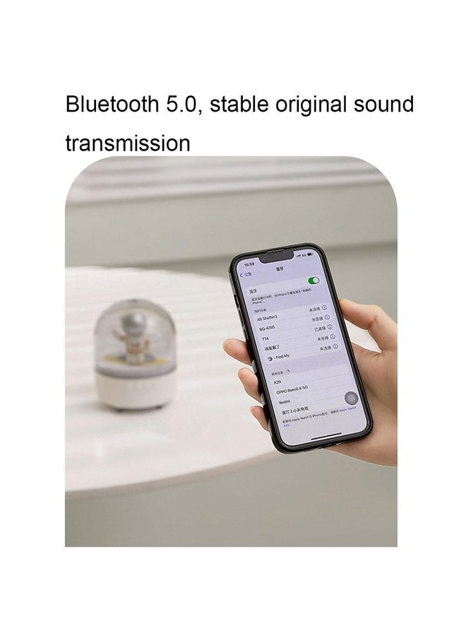 HuHa Astronaut FM Desktop Wireless Bluetooth Speaker Home Decoration Ornaments(Model 1) - Image 4