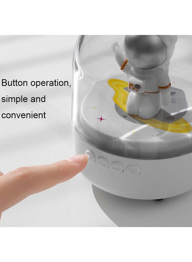 HuHa Astronaut FM Desktop Wireless Bluetooth Speaker Home Decoration Ornaments(Model 1) - Image 5