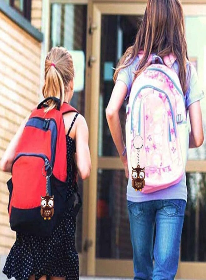 iMagitek 24 Pack Owl Keychains Keyrings Party Favors for Owl Party Supplies, Woodland Party Favors, Birthday Party Gifts, Baby Shower Return Gifts - Image 3