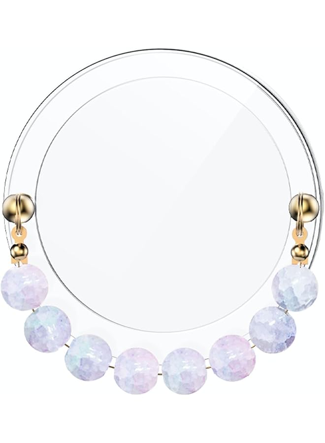 Green Tiger Magnetic Stylish Grip, Strong N52 Magnets, Anti-Drop Protection, 360° Rotation, Anti-Slip Grip, Stylish Beaded Strap - Purple - Image 1