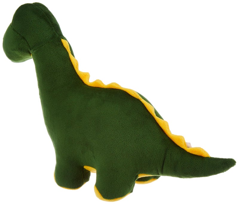 Softdreams Plush Toy for Kids – Cute Cuddly Stuffed Animal, Room Décor - Green & Yellow Dinosaur 34cm - Image 5