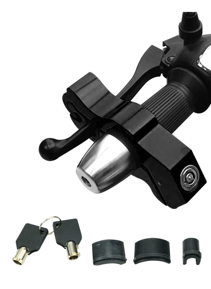 KISSUN Motorcycle Throttle Lock, Universal Heavy Duty Motorcycle Grip Handlebar Lock Fit for Motorbike Sports Bikes Scooter Mopeds ATVs Black - Image 1