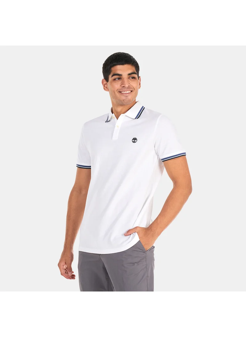 Timberland Men's Millers River Tipped Polo Shirt