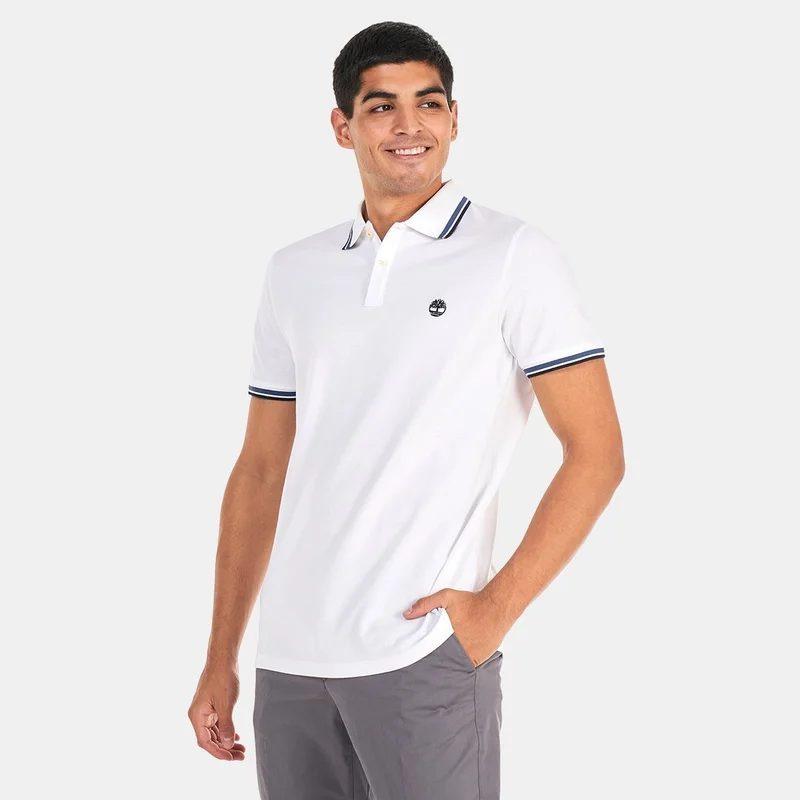 Timberland Men's Millers River Tipped Polo Shirt