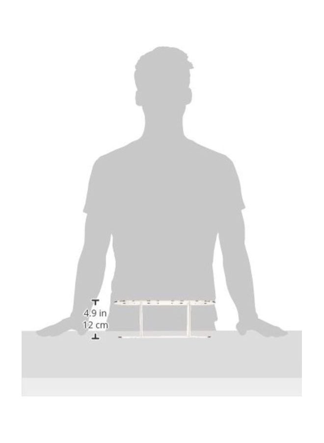 نيبمينينت - حامل مخروط آيس كريم ب4 فتحات شفاف 13x4.5x4بوصة - Image 1