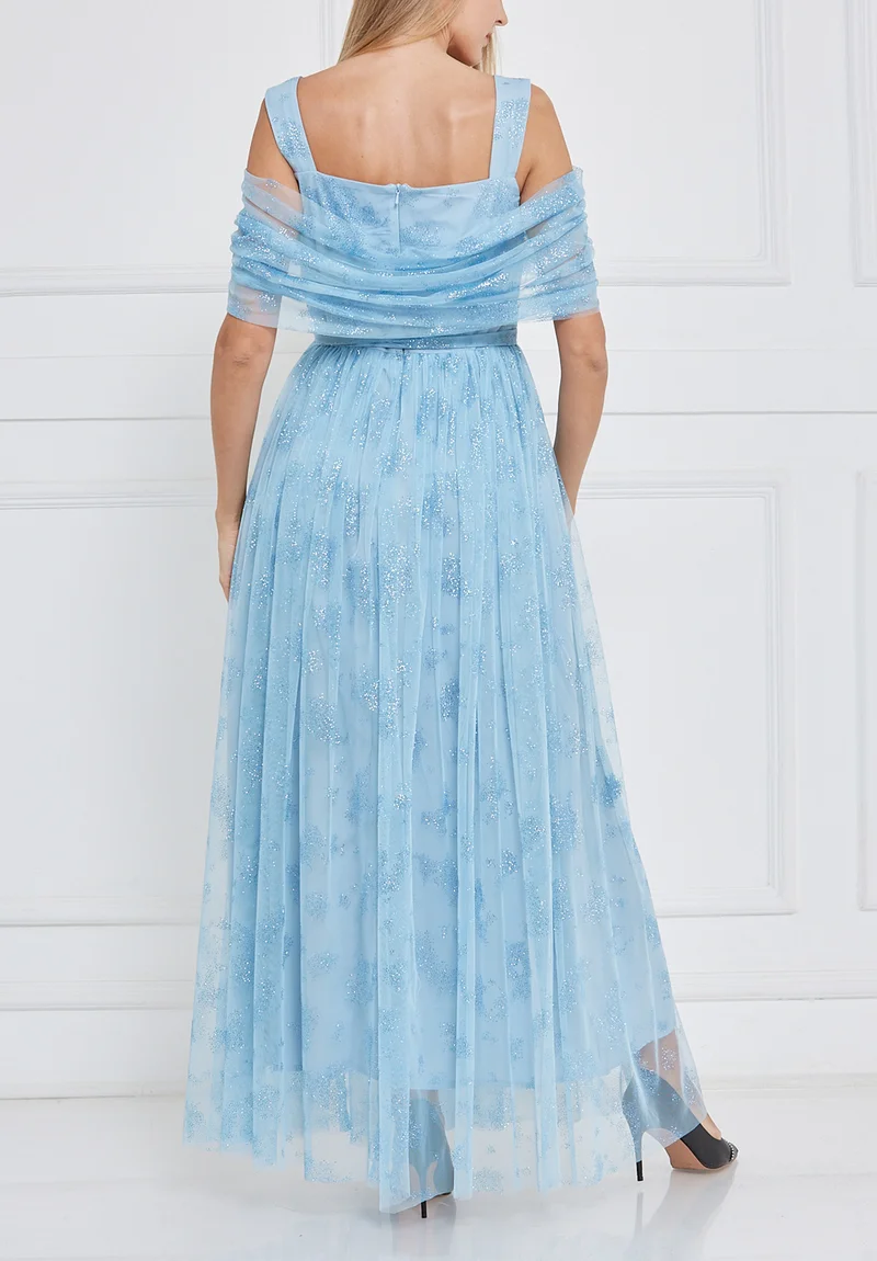 Amri Tulle Maxi Dress
