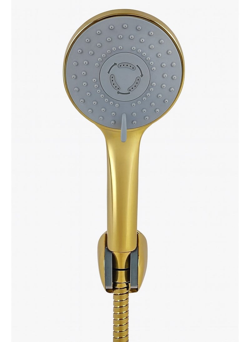 HESANIT Logic Hand Shower with 3 Spray Settings 4004-6G - Image 2