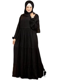 Elegant Prayer Garment – Cotton Viscose Fabric – Free Size for All Sizes black - pzsku/Z83AF2CD053B384183EC9Z/45/_/1737021211/2b543673-c381-4cf4-9526-ab1aab354b2e