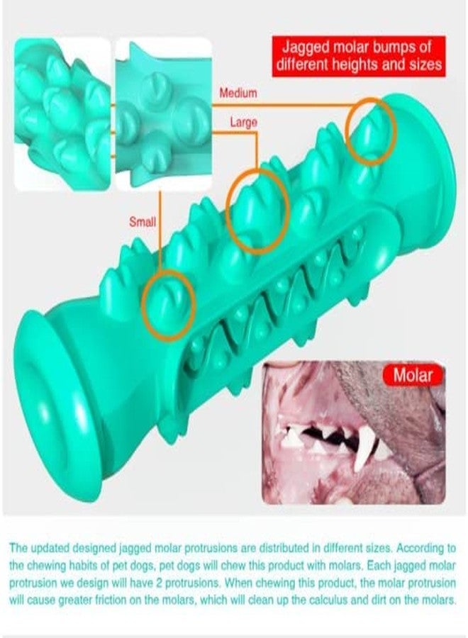 Pups&Pets Pet Oral Toothbrush Rubber Bone Chew Treat Dispenser Toy Ideal for Teeth Cleaning and Playing Aggressive Chewers Dogs and Puppies (Multicolor) - Image 5