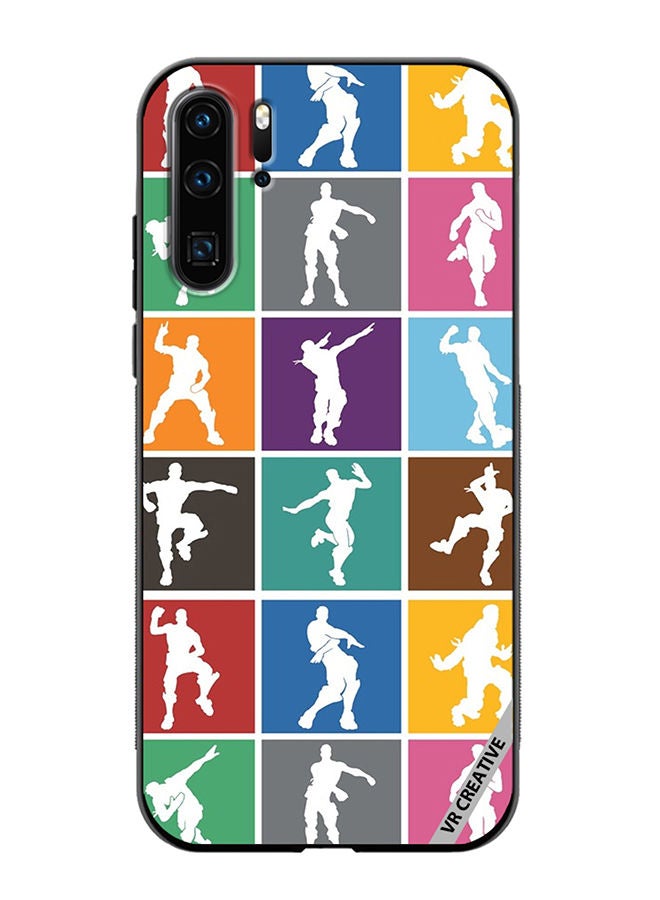VR CREATIVE Protective Case Cover For Huawei P30 Pro Fortnite Dance Design Multicolour - Image 1