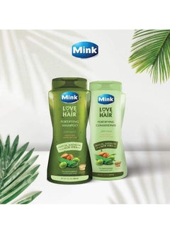 Mink Mink Shampoo With Olive Almond Oil& Aloe vera 400Ml  - Image 5